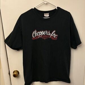 Choppers Inc Black T-Shirt Large Vintage